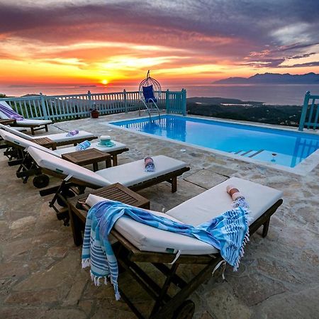 Villa Orizontas Corfu, Private Villa With Breathtaking Views Loutses Εξωτερικό φωτογραφία