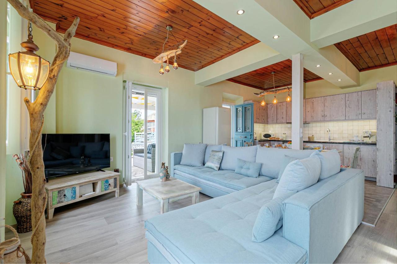 Villa Orizontas Corfu, Private Villa With Breathtaking Views Loutses Εξωτερικό φωτογραφία