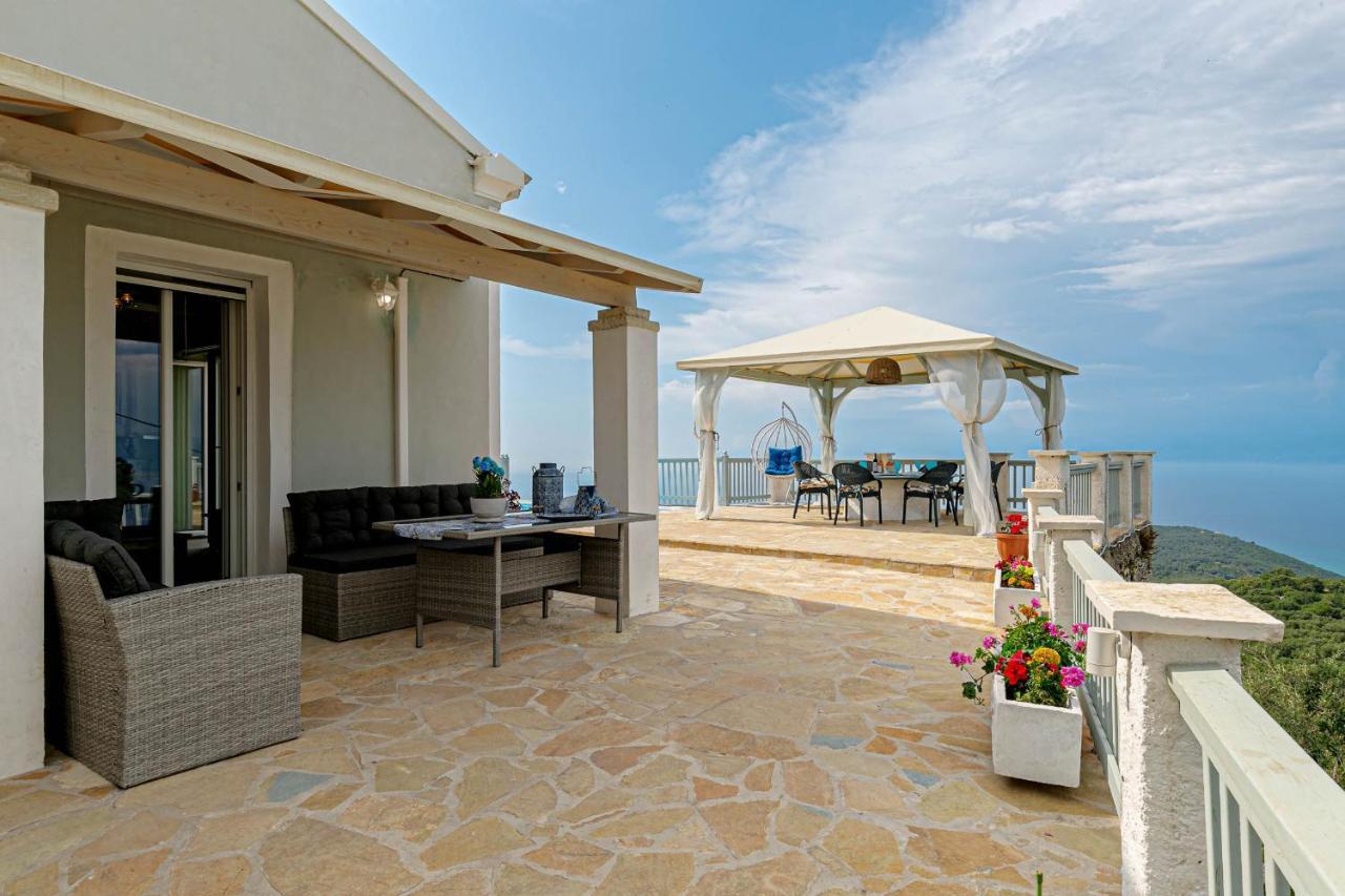 Villa Orizontas Corfu, Private Villa With Breathtaking Views Loutses Εξωτερικό φωτογραφία